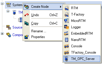 OPC server SCADA TRACE MODE 6