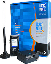 GSM SCADA TRACE MODE remote control and alarming